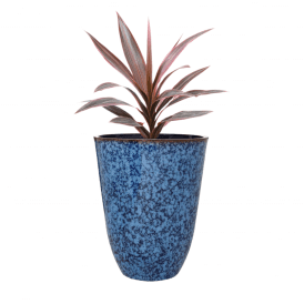 36cm Tall Dapple Blue Planter (15lt)