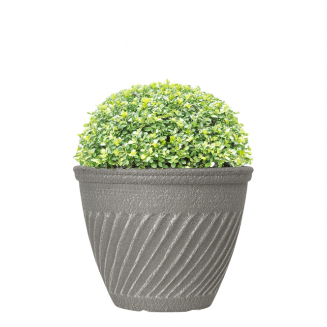 39cm Bali Planter - Distress Cedar 16