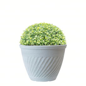 39cm Bali Planter - Antique Beige 16"