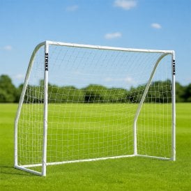 Airwave Strike Kids Garden Football Goal - Weatherproof UPVC with Net & Pegs