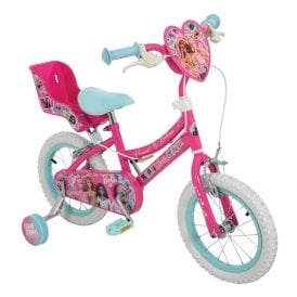 Barbie 14" Bike Pink with Doll Basket