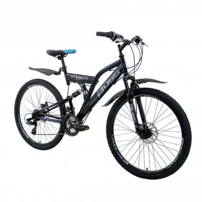  Stealth 26 Inch Mountain Bike - Black/Blue