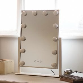 Brigitte Hollywood Vanity Mirror with Lights