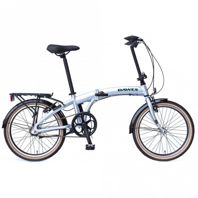  Diamond Folding Bike - Silver