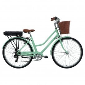 Dawes Elegance Low Step Electric Hybrid Bike with Free Bike Pump