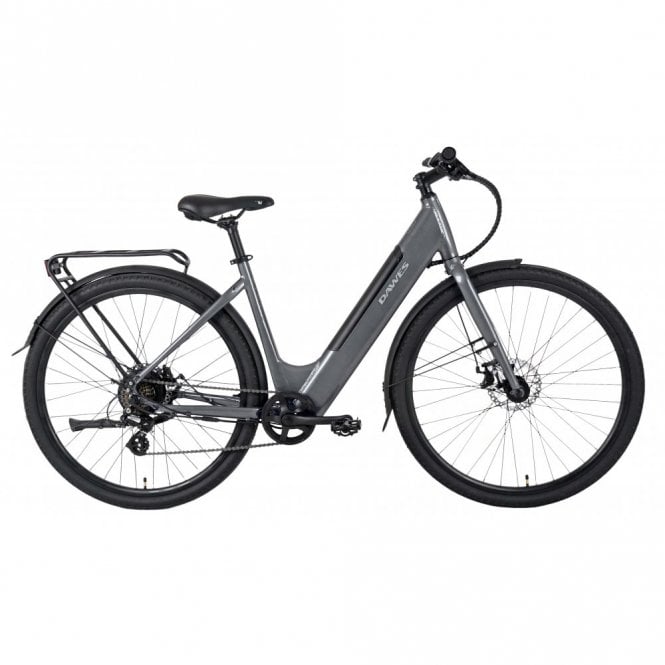  Scenic Low Step Electric Hybrid Bike with Free Bike Pump