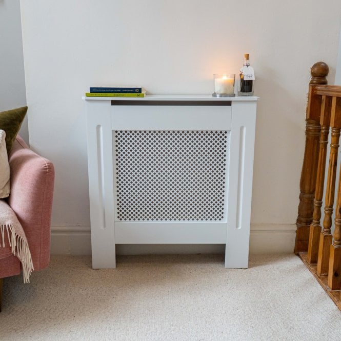 Diamond White Radiator Cover