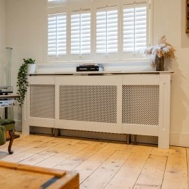 Diamond White Radiator Cover