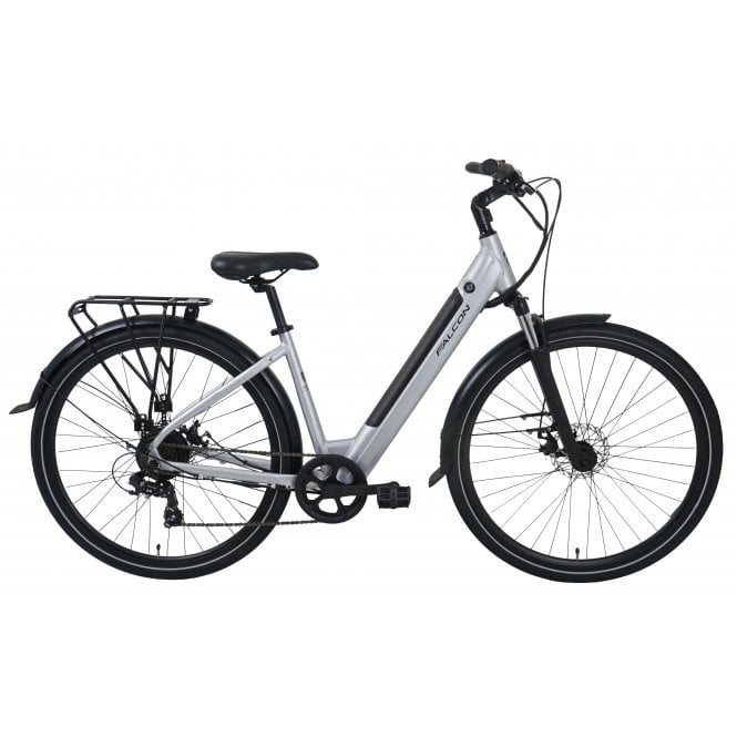  Horizon Low Step Electric Hybrid Bike with Free Bike Pump