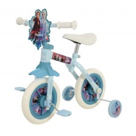 Frozen 2 in 1 10 Inch Training Bike