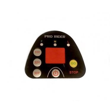 Golf Trolley Control Panel Button Sticker