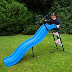 Hedstrom 6ft Wavy Garden Slide for Children - Kids Outdoor Play Equipment