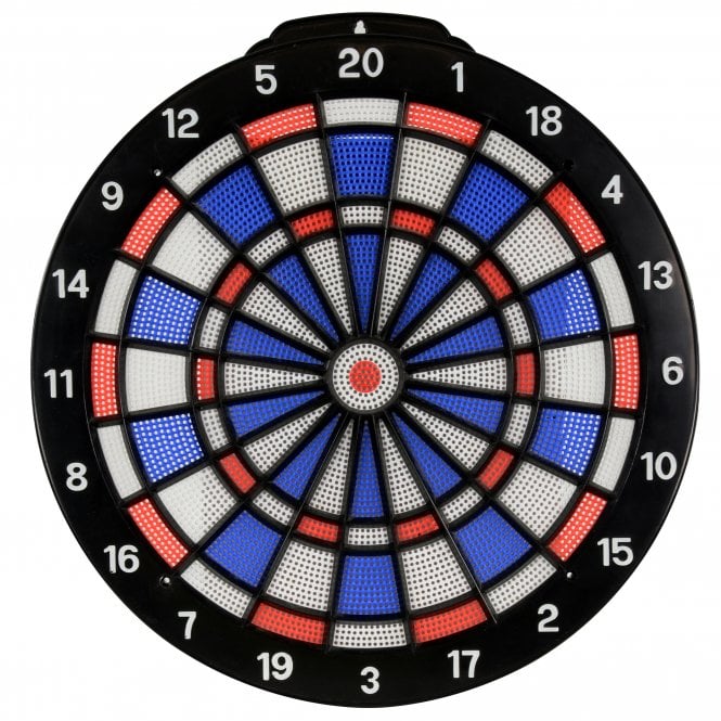  Safety Dartboard Set with 6 Safety Darts for Children & Adults Ages 14+