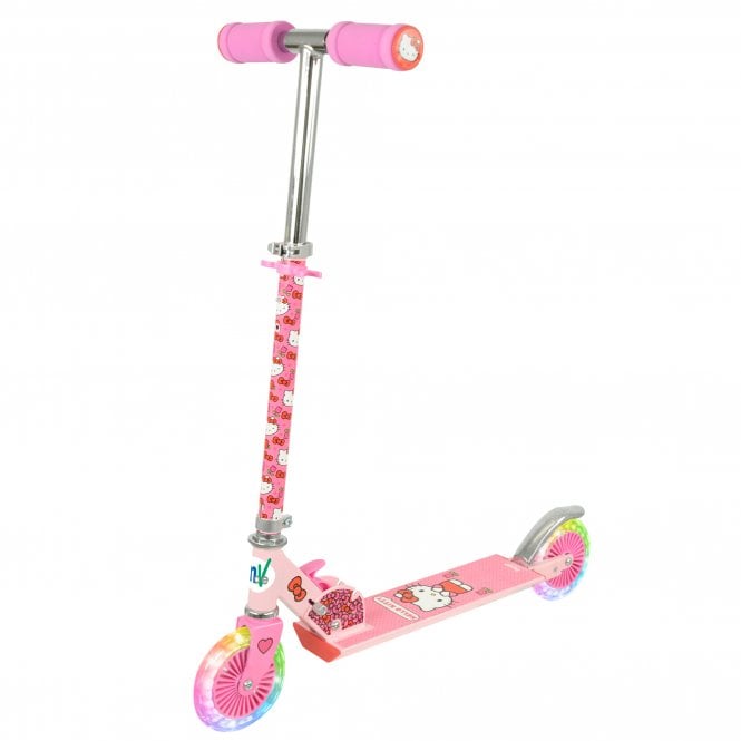 Hello Kitty Folding Inline Scooter with LED Wheels
