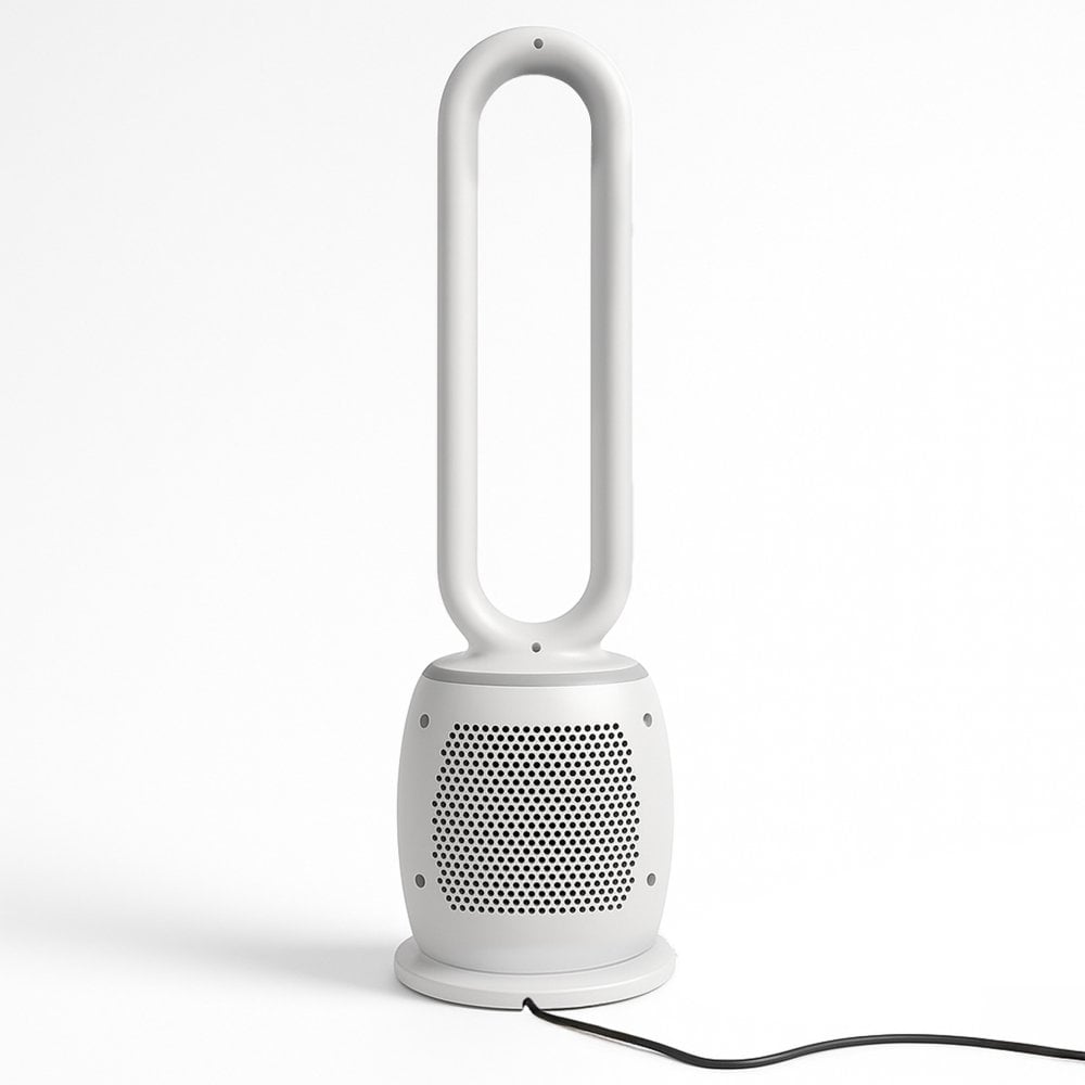 Bladeless Oscillating Hot & Cool Fan with Remote Control 2000W
