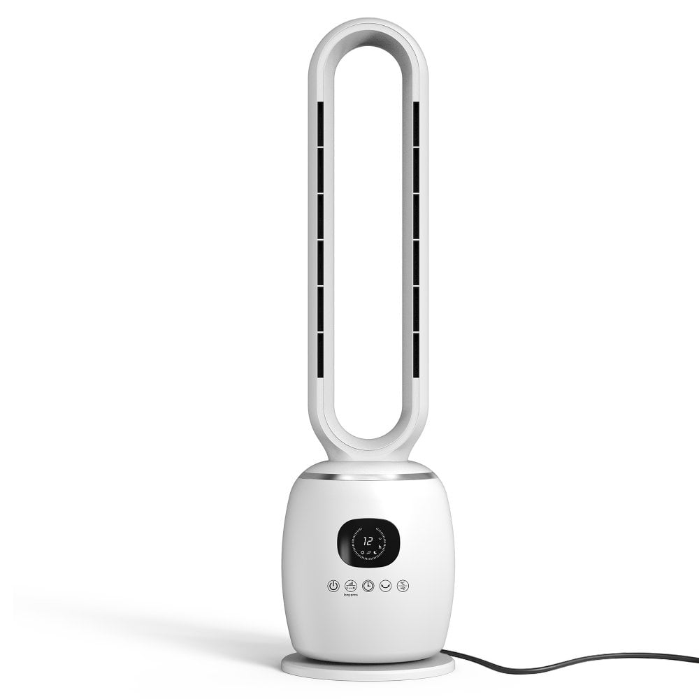 Bladeless Oscillating Hot & Cool Fan with Remote Control 2000W