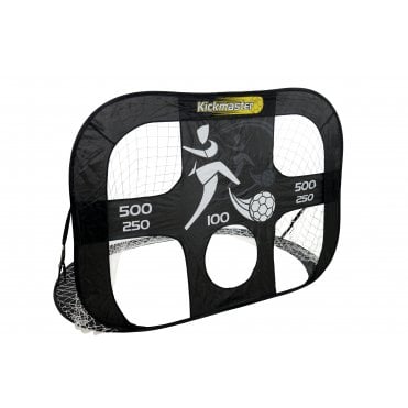 Kickmaster Large Quick-Up Goal & Target Shot