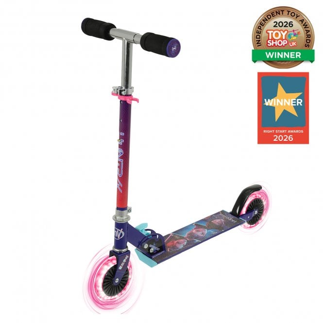  Folding Inline Scooter with Light Up Wheels