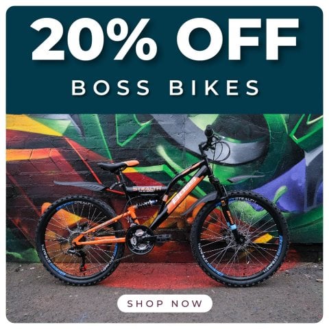 20% OFF Boss Bikes