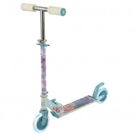 MoVe Disney Frozen 2 Folding Inline Scooter with Light Up Wheels