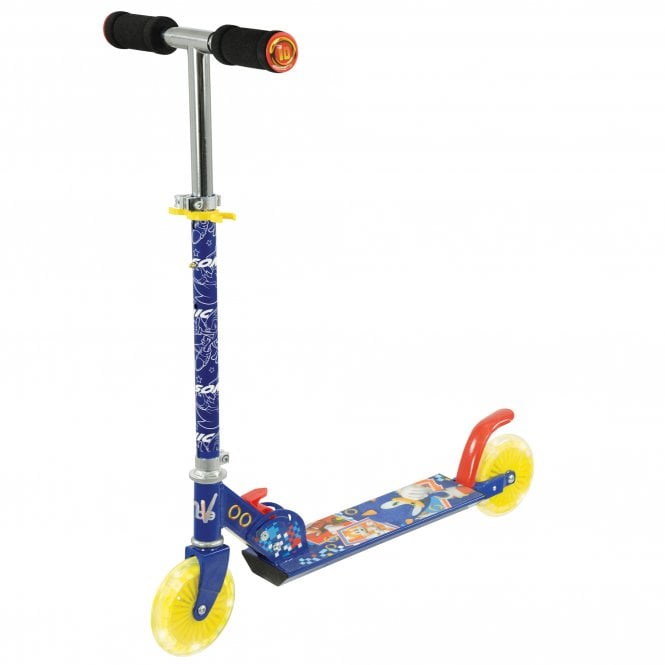 MoVe Sonic Folding Inline Scooter with Light Up Wheels