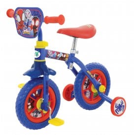 MoVe Spidey & His Amazing Friends 2 in 1 10" Training Bike
