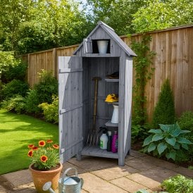 Outdoor Bideford Garden Wooden Storage Tool Shed