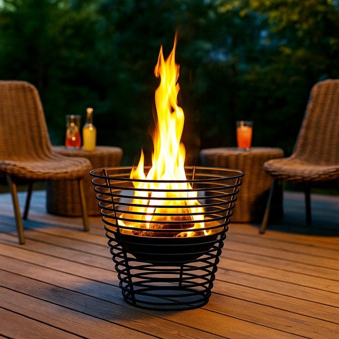 Outdoor Fire Pit Basket