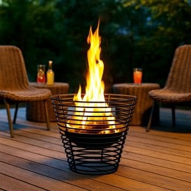 Outdoor Fire Pit Basket