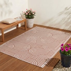 Outdoor Rug 120cm x 180cm Waterproof Anti-Slip Garden Carpet - Arch
