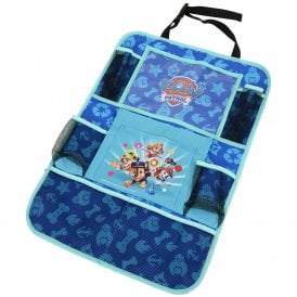 Paw Patrol Kids Backseat Car Hanging Organiser - Multi-Pocket Storage