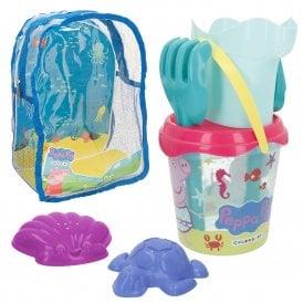 Peppa Pig Bucket and Spade Backpack Set