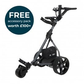 Pro Rider 36 Hole Electric Golf Trolley and Includes Accessory Pack