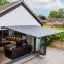 Devon Dark Grey Manual Awning 3 x 2.5m