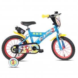 Spidey & His Amazing Friends 14" Kids Bike with Stabilisers & Accessories Ages 4+
