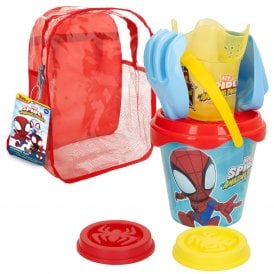 Spidey Mini Bucket and Spade Backpack Set
