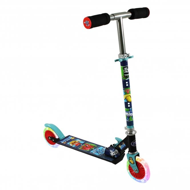 Steal a Brainrot Folding Inline Scooter with Light Up Wheels