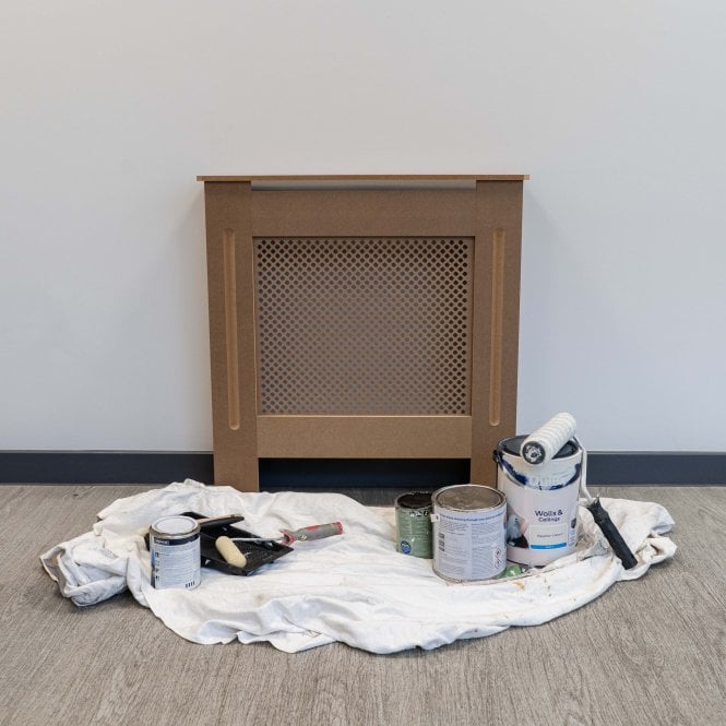 Unpainted Diamond Radiator Cover
