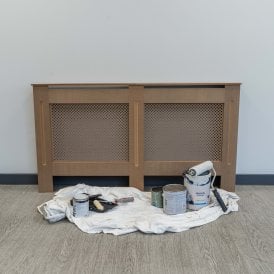 Unpainted Diamond Radiator Cover