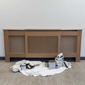 Unpainted Diamond Radiator Cover