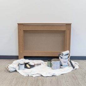 Unpainted Diamond Radiator Cover