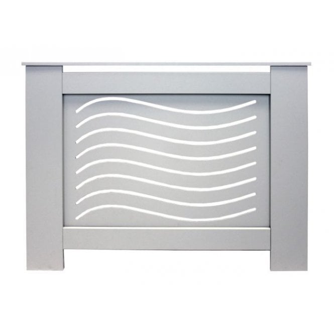 Wave Grill French Grey Painted Radiator Cover | Jack Stonehouse