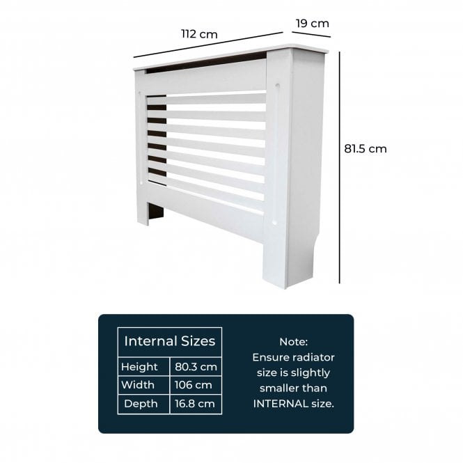 Line Radiator Covers White Radiator Covers | Jack Stonehouse