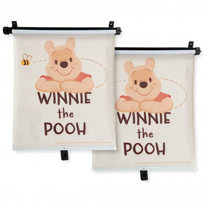 Winnie The Pooh Baby Roller Blind Car Sunshade 